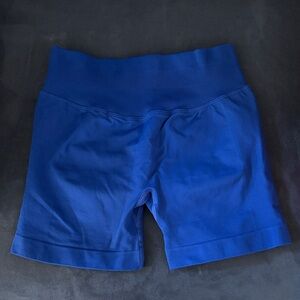 Blue Women's Bike Shorts